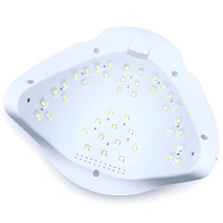 M010E (ALEJA1) LAMPA UV LED DO PAZNOKCI MOCNA 48W HYBRYDY ŻELE DUAL SUSZARKA PEDICURE -U021