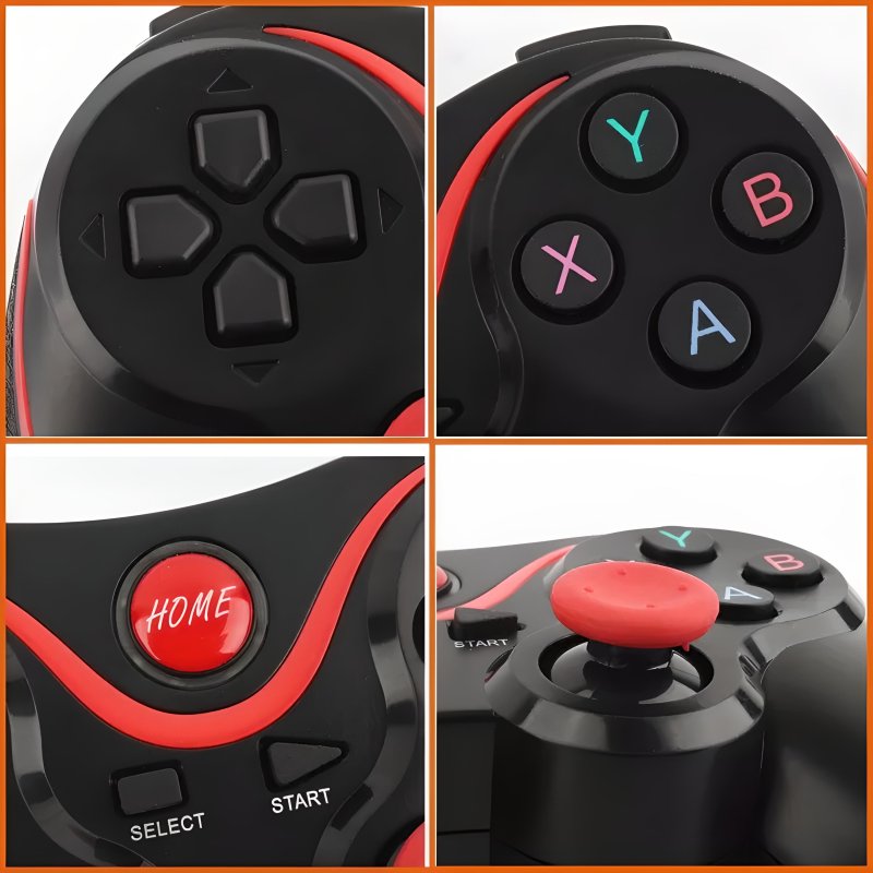 M002C   BEZPRZEWODOWY GAMEPAD PAD DO TELEFONU ANDROID iOS -E075