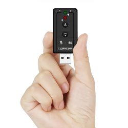 N177  KARTA DŹWIĘKOWA 7.1 ZEWNĘTRZNA ADAPTER USB  -E010