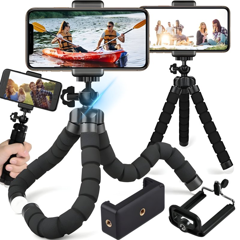 M003D    ELASTYCZNY UCHWYT NA TELEFON SELFIE STATYW TRIPOD -E132