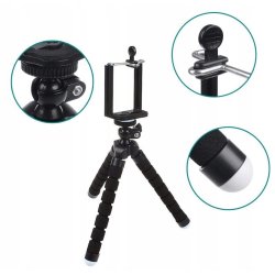 M003D    ELASTYCZNY UCHWYT NA TELEFON SELFIE STATYW TRIPOD -E132