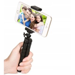 M003D    ELASTYCZNY UCHWYT NA TELEFON SELFIE STATYW TRIPOD -E132