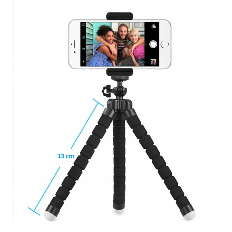 M003D    ELASTYCZNY UCHWYT NA TELEFON SELFIE STATYW TRIPOD -E132