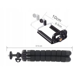 M003D    ELASTYCZNY UCHWYT NA TELEFON SELFIE STATYW TRIPOD -E132