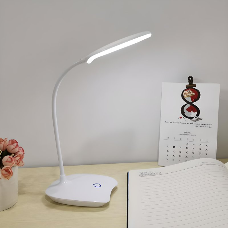 M002E   LAMPKA BIURKOWA SZKOLNA NA BIURKO 14 LED USB DOTYK -E007