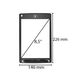 M018H/G M018C (Aleja1) Z005H TABLET GRAFICZNY ZNIKOPIS DO RYSOWANIA PISANIA 8.5'' RYSIK DLA DZIECI -E022