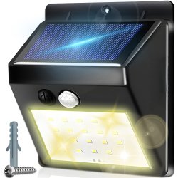 M012G (ALEJA1) N351  LAMPA SOLARNA 20LED Z CZUJNIKIEM RUCHU I ZMIERZCHU -E006