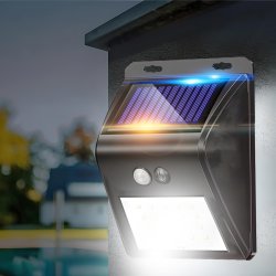 M012G (ALEJA1) N351  LAMPA SOLARNA 20LED Z CZUJNIKIEM RUCHU I ZMIERZCHU -E006