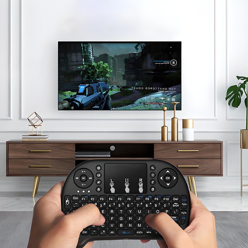 N016  MINI KLAWIATURA BEZPRZEWODOWA i8 SMART TV BLUETOOTH -E151