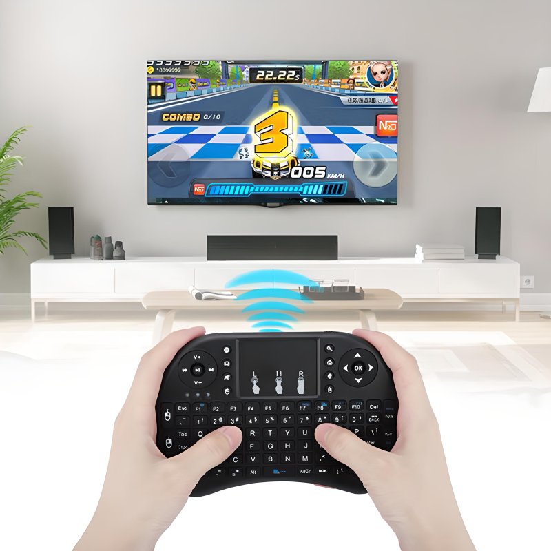 N016  MINI KLAWIATURA BEZPRZEWODOWA i8 SMART TV BLUETOOTH -E151