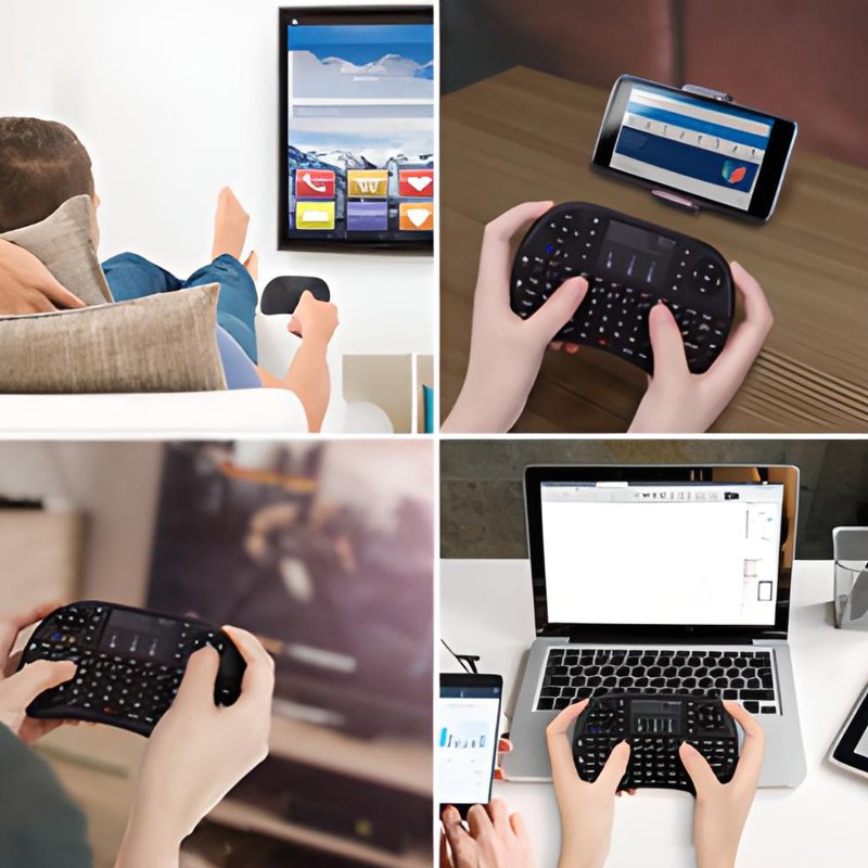N016  MINI KLAWIATURA BEZPRZEWODOWA i8 SMART TV BLUETOOTH -E151
