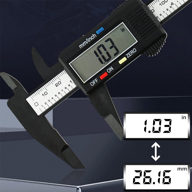 N367  SUWMIARKA ELEKTRONICZNA CYFROWA POMIAROWA LCD 150 - O043