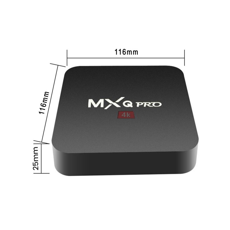 M037F (Aleja2) Z001H SMART TV BOX 8GB MXQ PRO 4K DEKODER ANDROID 7.1 -E139