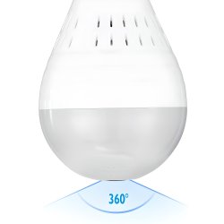 N079 KAMERA WiFi IP MONITORING 360 W ŻARÓWCE LED AUDIO -E020