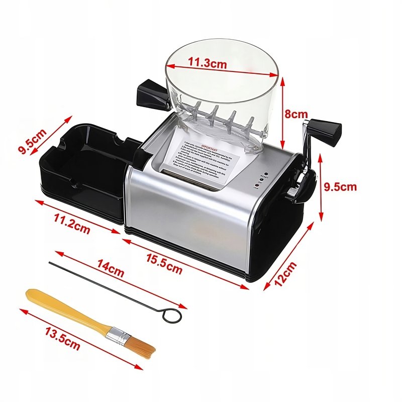 M052G (ALEJA2) Z040B TŁOKOWA ELEKTRYCZNA NABIJARKA MASZYNKA DO PAPIEROSÓW TYTONIU -E036