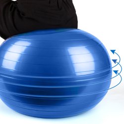 M003G    PIŁKA GIMNASTYCZNA REHABILITACYJNA 65CM FITNESS POMPKA DO ĆWICZEŃ DUŻA -S062