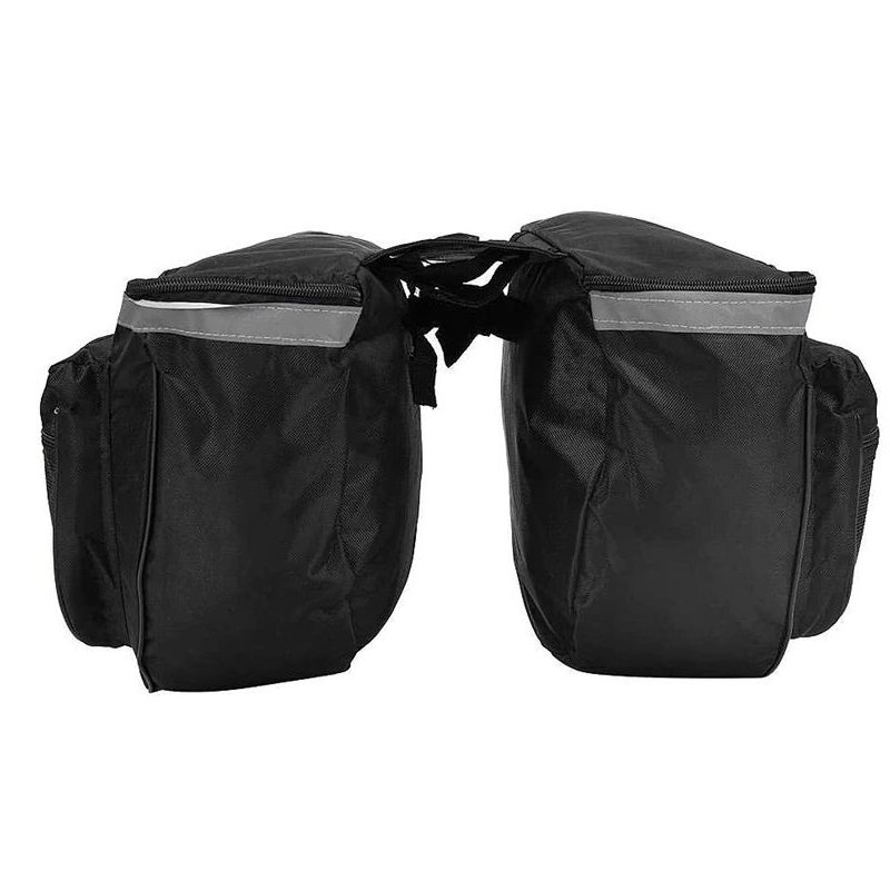 M038C (ALEJA2) TORBA ROWEROWA ROWER SAKWA NA BAGAŻNIK KUFER GRUBA -S031