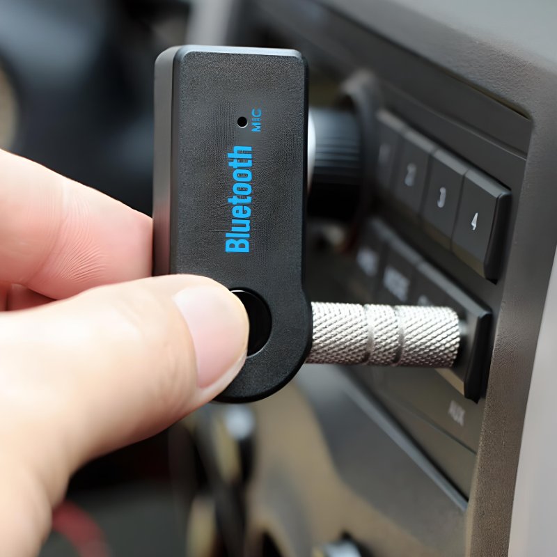 N158  ODBIORNIK DŹWIĘKU ADAPTER BLUETOOTH AUX MINIJACK -E175