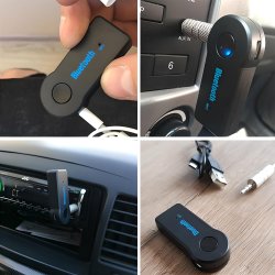 N158  ODBIORNIK DŹWIĘKU ADAPTER BLUETOOTH AUX MINIJACK -E175