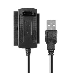 M005B   ADAPTER USB IDE 3,5" 2,5" SATA ATA ZASILACZ PRZEJŚCIÓWKA -E178