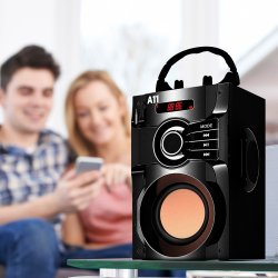 M022H (Aleja1) Z009H GŁOŚNIK BEZPRZEWODOWY BLUETOOTH RADIO PRZENOŚNY FM -E189