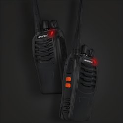 M023H (Aleja1) Z048A Z017A 2X WALKIE TALKIE KRÓTKOFALÓWKI BAOFENG BF888S PMR -E260