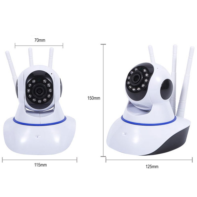 M045G (Aleja2) Z012E KAMERA INTELIGENTNA NIANIA 360° STEROWANA TELEFONEM -E261