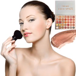 N372 PALETA CIENI ZESTAW DO MAKIJAŻU POWIEK MAKEUP 35 -duża złota U040 ❗❗❗12 SZT. W KARTONIE ❗❗❗