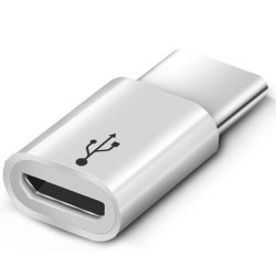 N050 PRZEJŚCIÓWKA ADAPTER KABEL MICRO USB-C 3.1 TYP C dłuższa - zestaw 10 sztuk