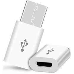 N050 PRZEJŚCIÓWKA ADAPTER KABEL MICRO USB-C 3.1 TYP C dłuższa - zestaw 10 sztuk