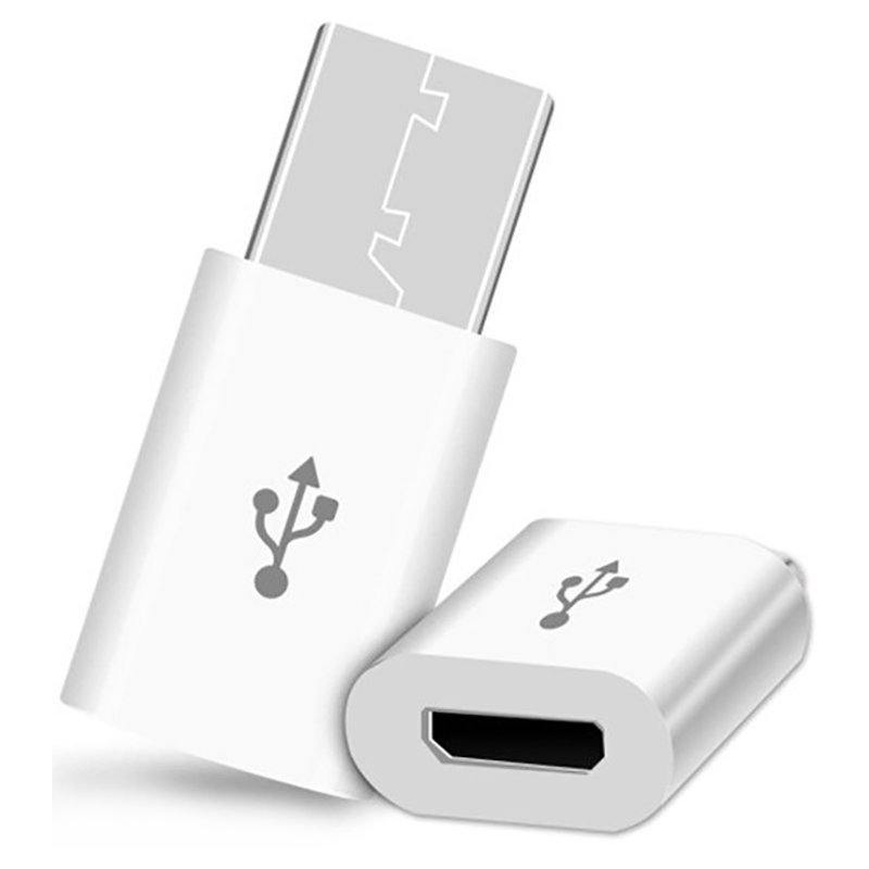 N050 PRZEJŚCIÓWKA ADAPTER KABEL MICRO USB-C 3.1 TYP C dłuższa - zestaw 10 sztuk