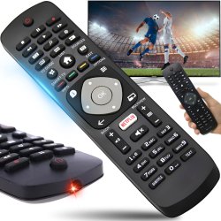 N085 PILOT DO TV PHILIPS WSZYSTKIE MODELE SMART LED 3D 4K HD NETFLIX UNIWERSALNY -E265