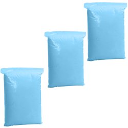 M055G/H (ALEJA2) Z019A Z013G ZESTAW PIASEK KINETYCZNY 3KG FOREMKI BASEN ZABAWKI - D007 Niebieski piasek