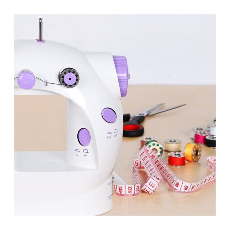 M063G (ALEJA2) Z024E/F  MASZYNA DO SZYCIA PRZENOŚNA MINI AKCESORIA + GRATISY PODŚWIETLANA 2 TRYBY -O208