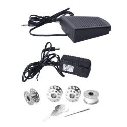 M063G (ALEJA2) Z024E/F  MASZYNA DO SZYCIA PRZENOŚNA MINI AKCESORIA + GRATISY PODŚWIETLANA 2 TRYBY -O208