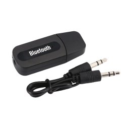 N291 ODBIORNIK DŹWIĘKU ADAPTER BLUETOOTH USB + AUX MINIJACK -E299