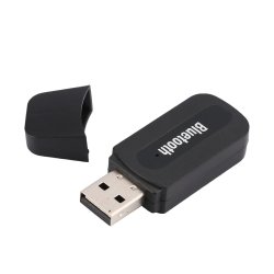 N291 ODBIORNIK DŹWIĘKU ADAPTER BLUETOOTH USB + AUX MINIJACK -E299