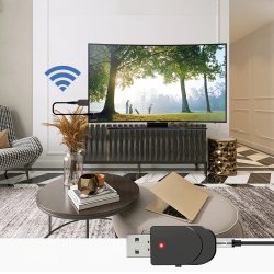 N264 N017 ODBIORNIK DŹWIĘKU ADAPTER BLUETOOTH USB + AUX MINIJACK E297