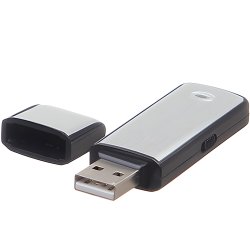 N373 N334 DYKTAFON PENDRIVE PODSŁUCH USB 8GB SZPIEGOWSKI MINI -E285