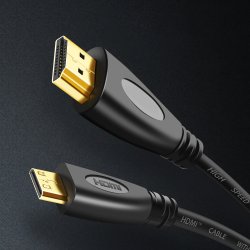 N220 KABEL HDMI FULL HD UHD 4K 3D PRZEWÓD HIGH SPEED 3M -E284