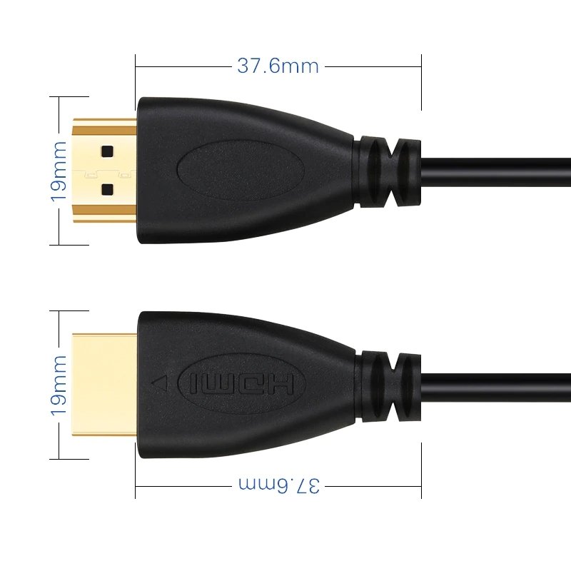 N220 KABEL HDMI FULL HD UHD 4K 3D PRZEWÓD HIGH SPEED 3M -E284