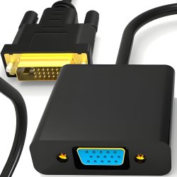 N371 M000 PRZEJŚCIÓWKA ADAPTER DVI DO VGA KONWERTER-E386