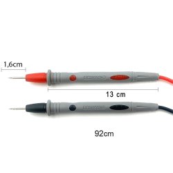 N129 KABLE PRZEWODY POMIAROWE DO MIERNIKA KROKODYLKI 1000V -E366