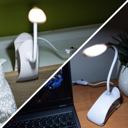 M058H (ALEJA2)   LAMPKA BIURKOWA SZKOLNA NA BIURKO LED USB KLIPS -E141