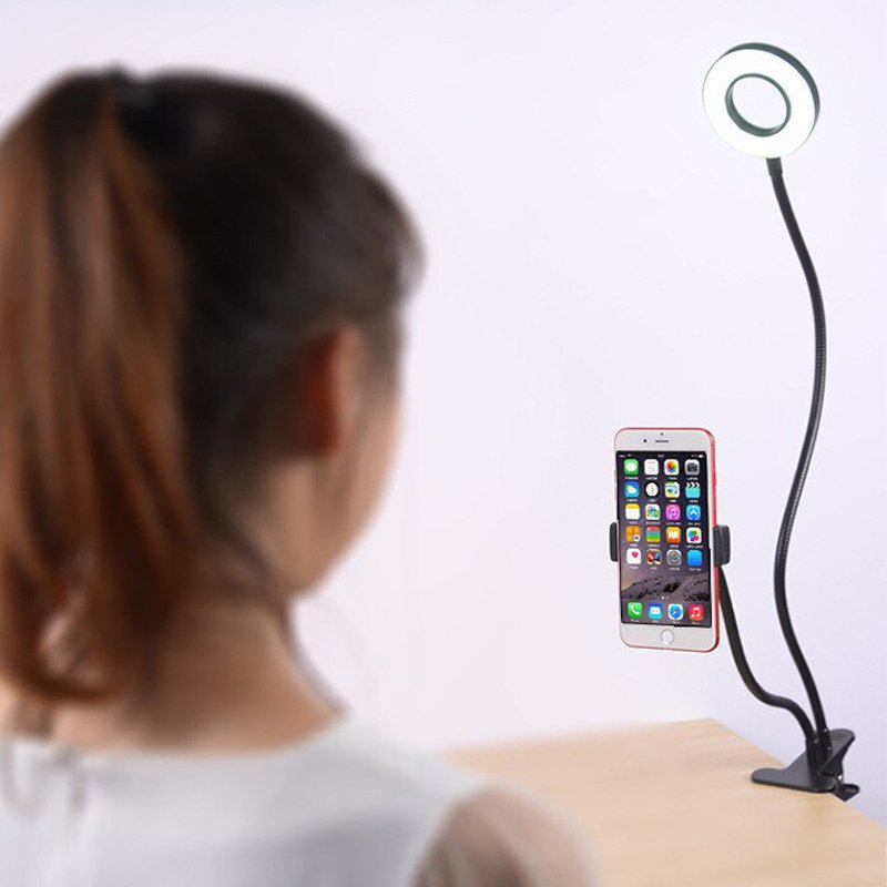 M000 LAMPA DO SELFIE LED LAMPKA TELEFONU PIERŚCIENIOWA -E535