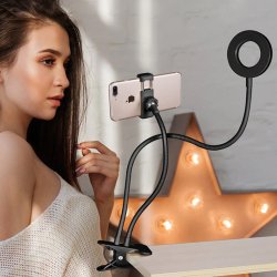 M000 LAMPA DO SELFIE LED LAMPKA TELEFONU PIERŚCIENIOWA -E535