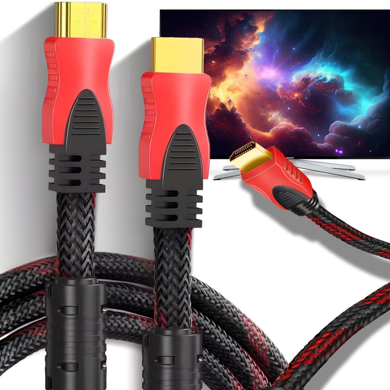 M049E (Aleja2) M0005A KABEL HDMI FULL HD UHD 4K 3D PRZEWÓD HIGH SPEED 4,5M -E376