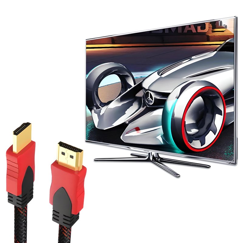 M049E (Aleja2) M0005A KABEL HDMI FULL HD UHD 4K 3D PRZEWÓD HIGH SPEED 4,5M -E376