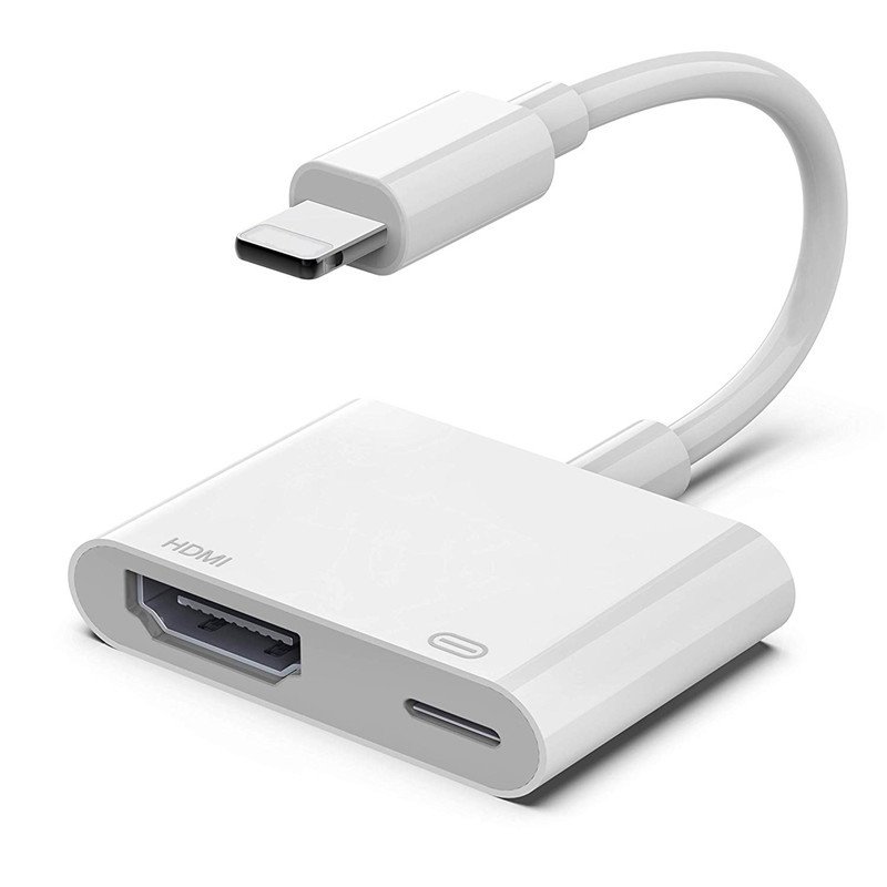 M005A PRZEJŚCIÓWKA ADAPTER ZŁĄCZE LIGHTNING HDMI DO iPad iPhone FULL HD 1080 60Hz -E380