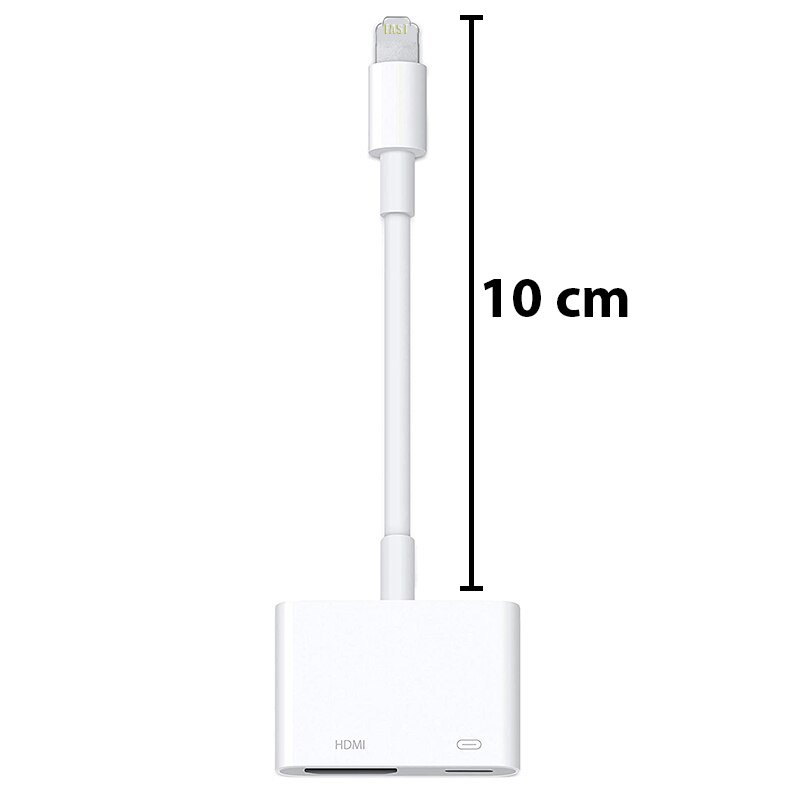 M005A PRZEJŚCIÓWKA ADAPTER ZŁĄCZE LIGHTNING HDMI DO iPad iPhone FULL HD 1080 60Hz -E380